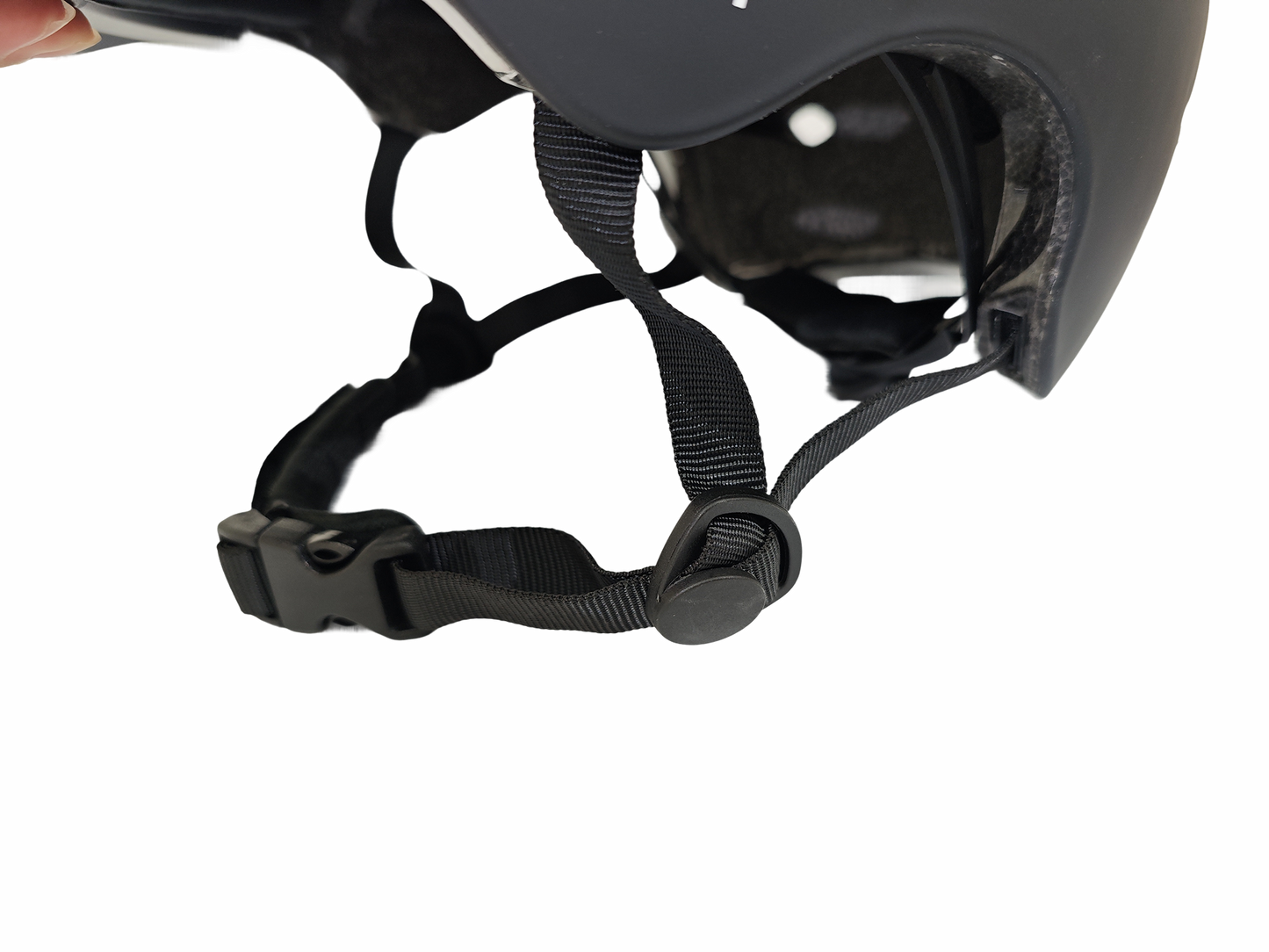 Casco eléctrico con luz recargable Atom