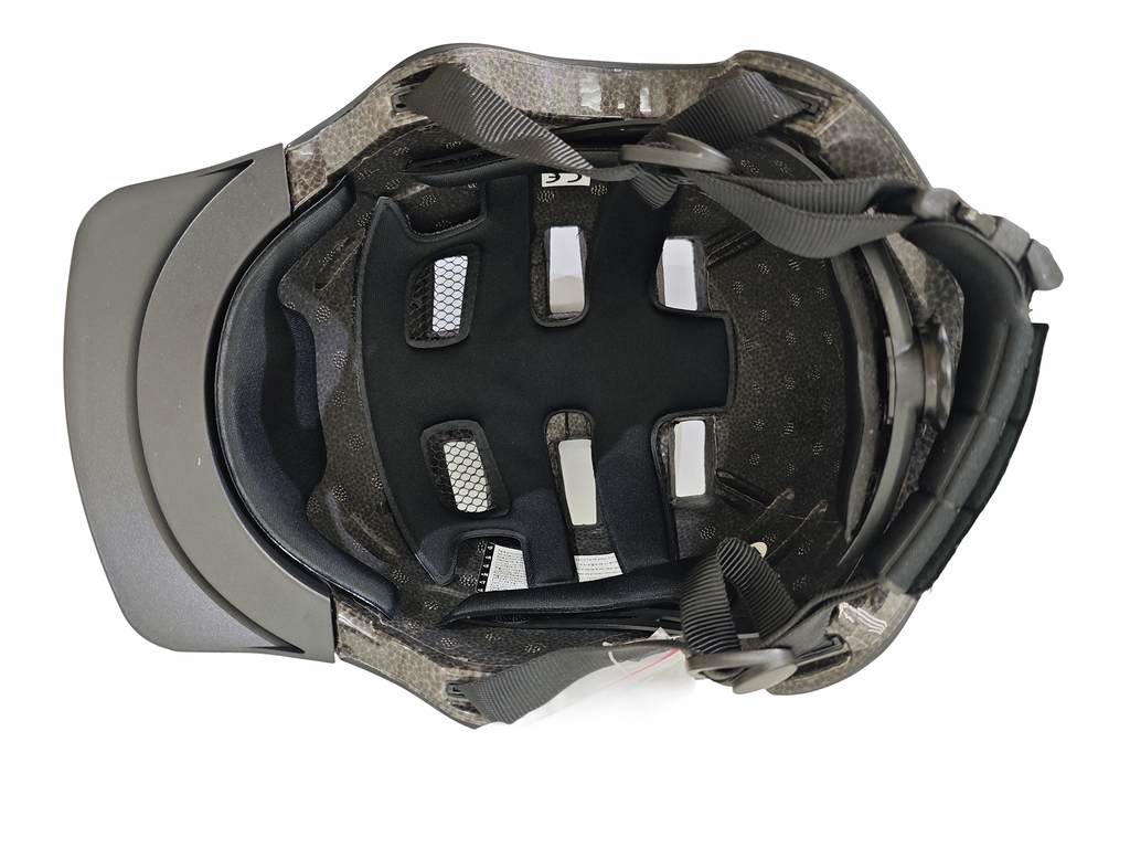 Casco eléctrico con luz recargable Atom