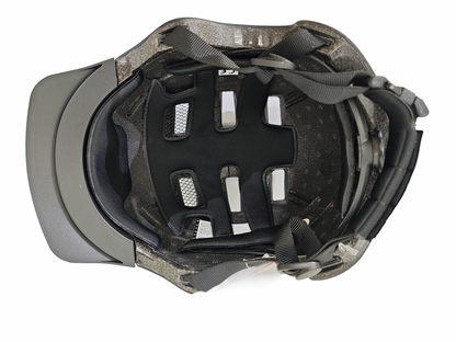 Casco eléctrico con luz recargable Atom